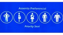 Assentos preferenciais 